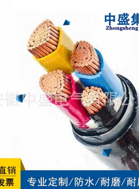 安徽天长市中盛电缆低烟无卤阻燃电力电缆WDZR-YJVR 2*50