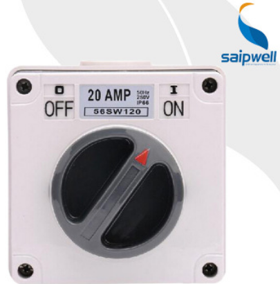 赛普供应SP-56SW120隔离开关 旋转开关 户外防爆雨紫外线工业开关