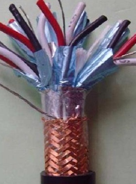 中盛对绞铝塑复合带屏蔽计算机软电缆DJYJP3VP3R 12*3*1.0