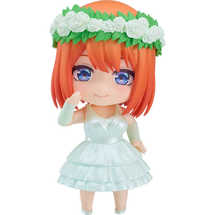 【GSC现货】粘土人 中野四叶 婚纱Ver.五等分的花嫁∽ 手办模玩