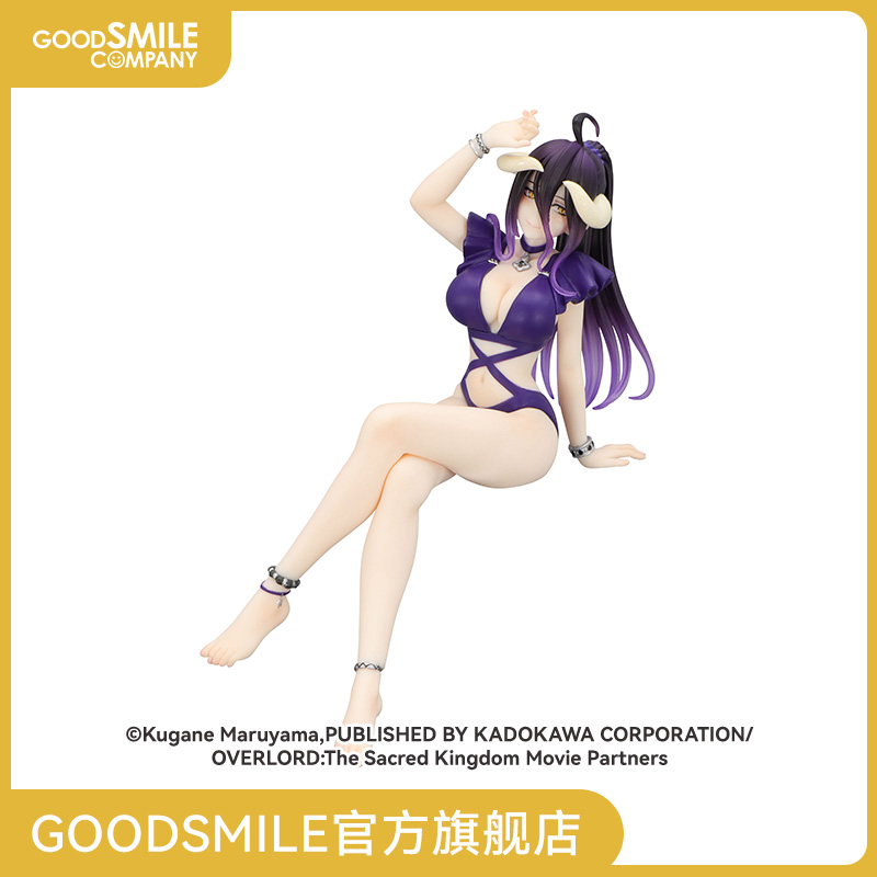 【GSC现货】OVERLORD 泡面压手办 - 雅儿贝德 泳装 暗紫Ver.-