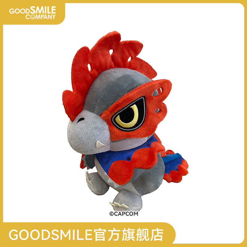 【GSC补款】怪物猎人 怪物Q版毛绒玩偶 炎尾龙 手办模玩