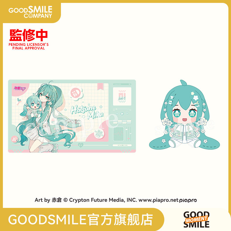【GSC现货】初音未来 拥抱未来 花 鼠标垫/HUGGYDOLL毛绒玩偶图片