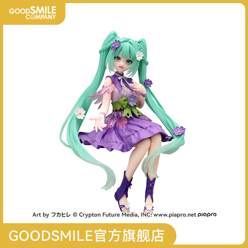 【GSC预售定金】初音未来 泡面压手办 -花仙子 星空紫色 ver.-