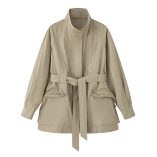 ariose艾诺丝雅诗官方正品2026年春季新款中长款风衣外套BR101136