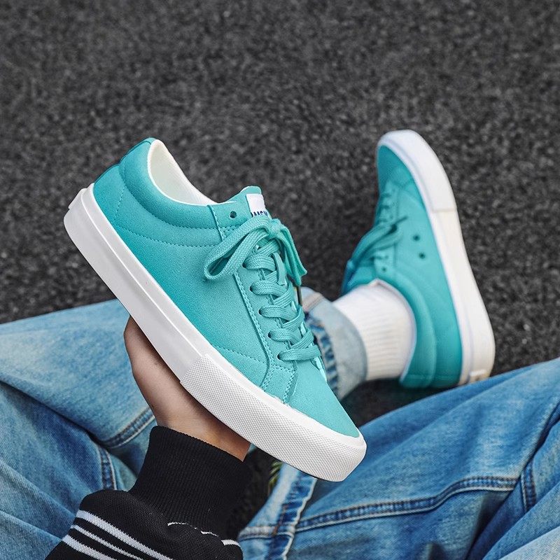 小众2025帆布鞋男女夏季新款低帮滑板鞋翻毛皮百搭休闲运动鞋