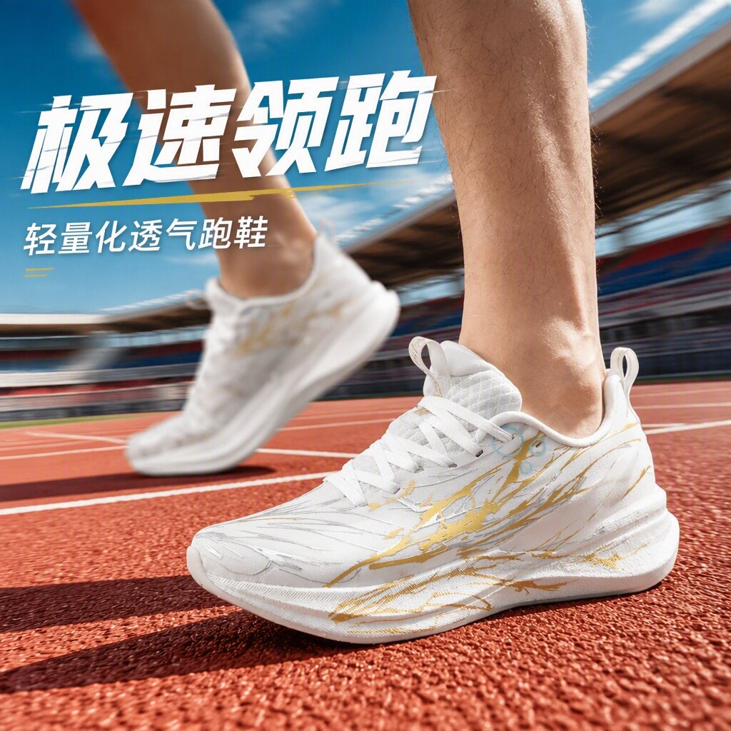 BUR碳板竞速跑鞋男超轻专业运动2026新款青少年初中生体育跑步鞋