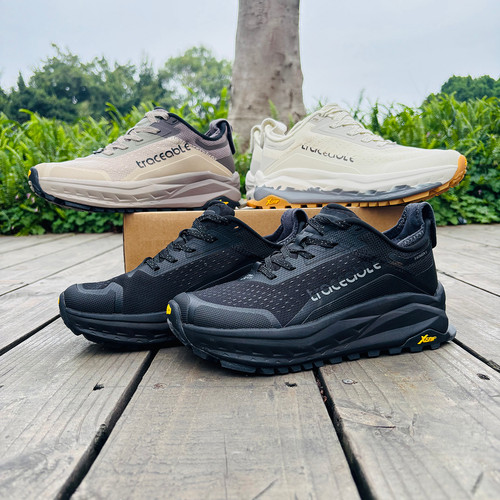 加拿大traceable男女4E宽楦防滑耐磨户外旅行徒步越野跑鞋~~