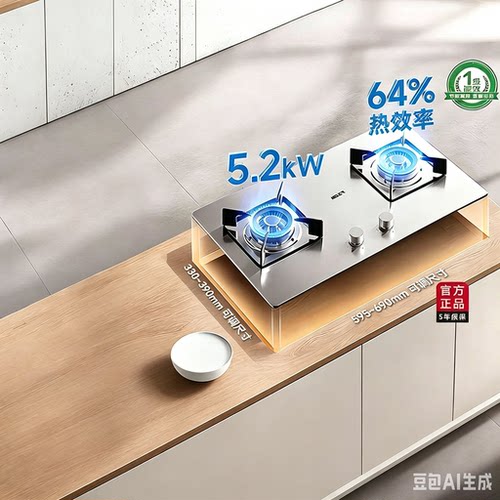 老板名气A6210G/A6310G燃气灶具家用厨房不锈钢合金大火力灶具
