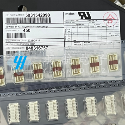 MOLEX连接器 503154-2090 5031542090 针座20P 间距1.5mm原装现货