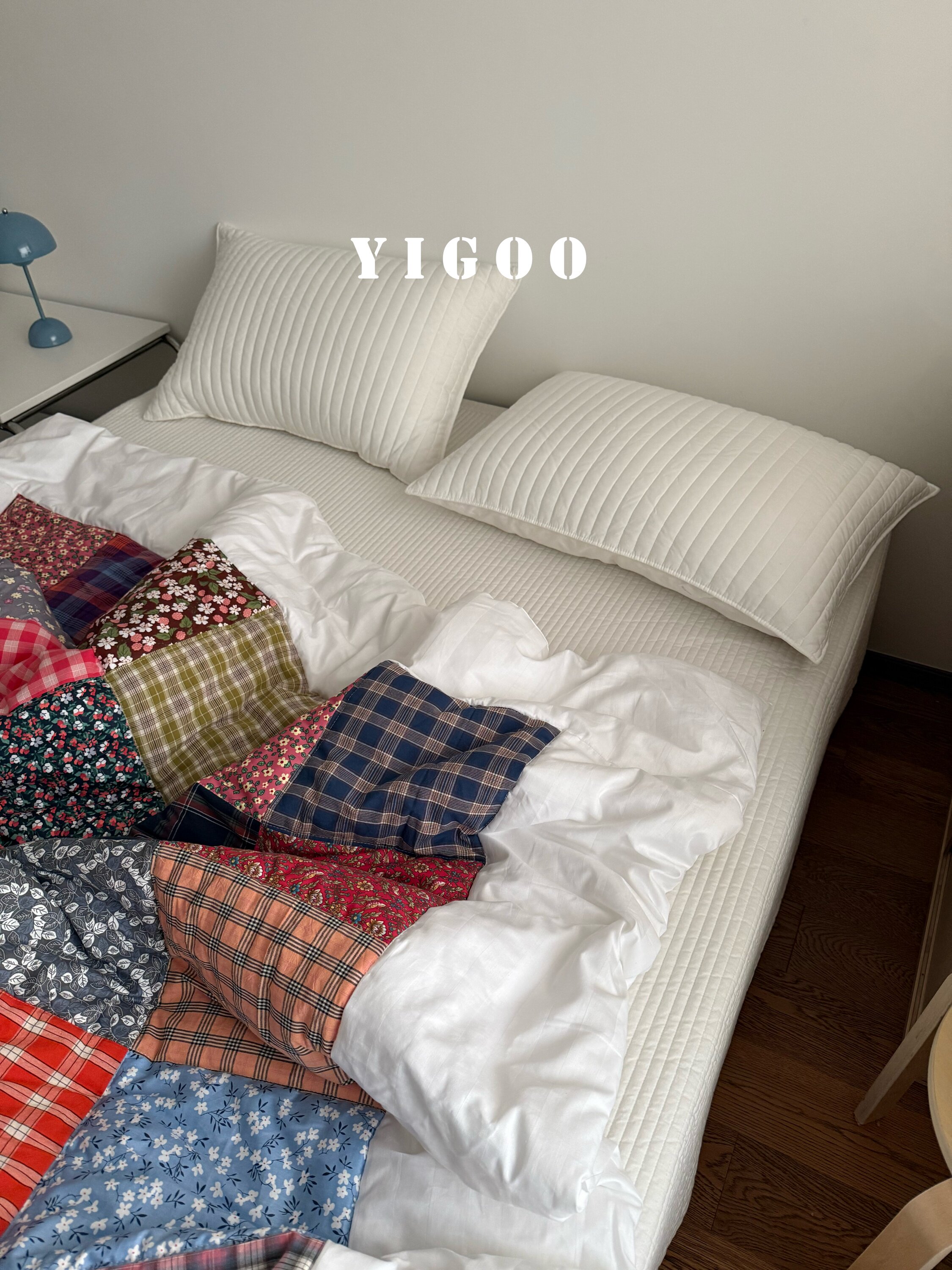 Бабушкино ручное одеяло из цельного хлопка лоскутное четырехсезонное корейское одеяло благополучия