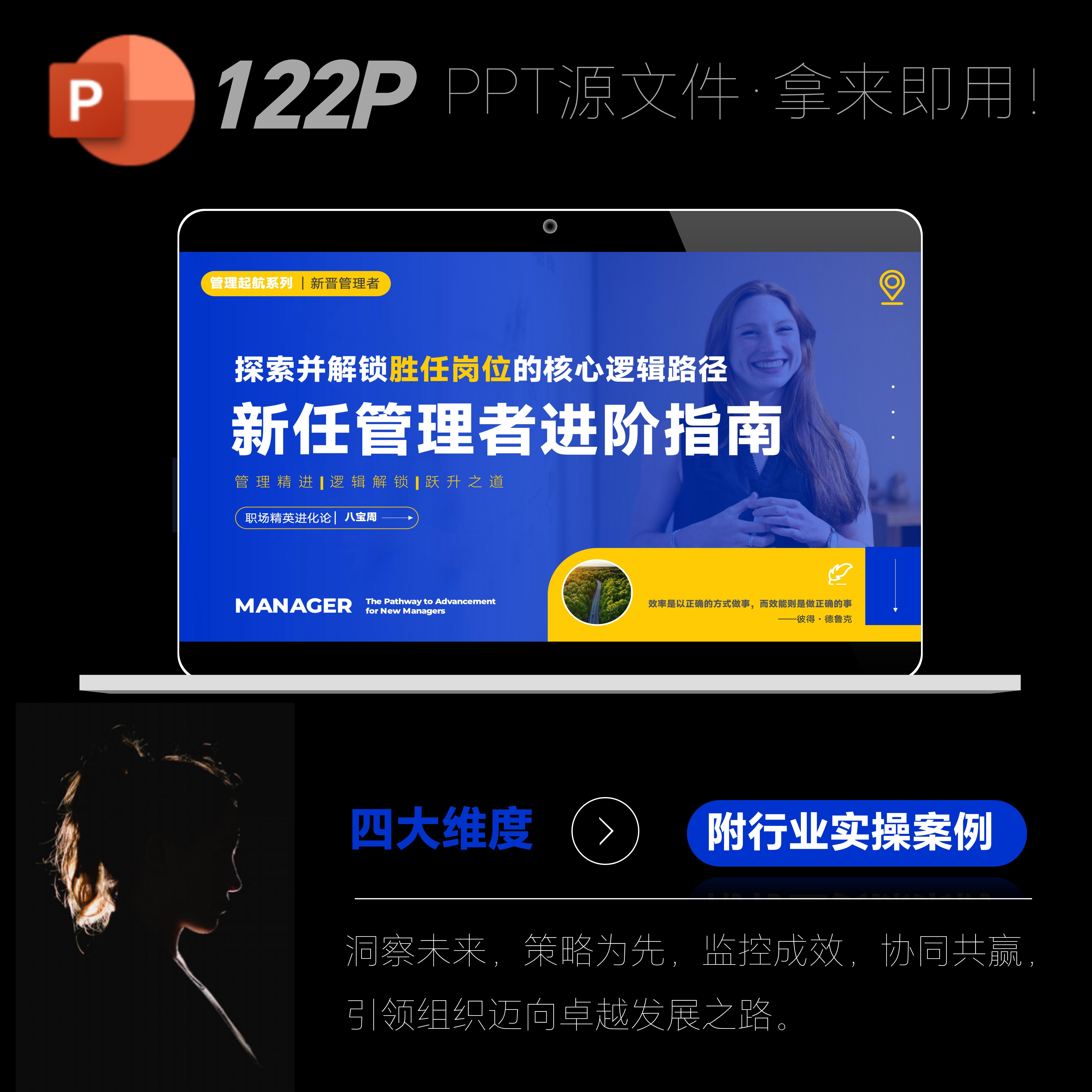 【课件】新任管理者进阶指南：探索并解锁胜任岗位的核心逻辑路径