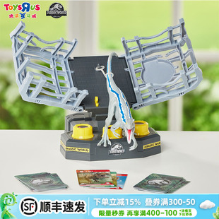 玩具反斗城美泰侏罗纪世界牢笼破坏者儿童游戏玩具互动游戏礼物