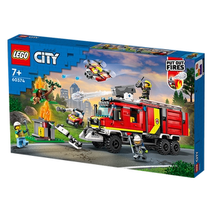 LEGO乐高60374多功能消防指挥车拼装积木模型儿童玩具礼物