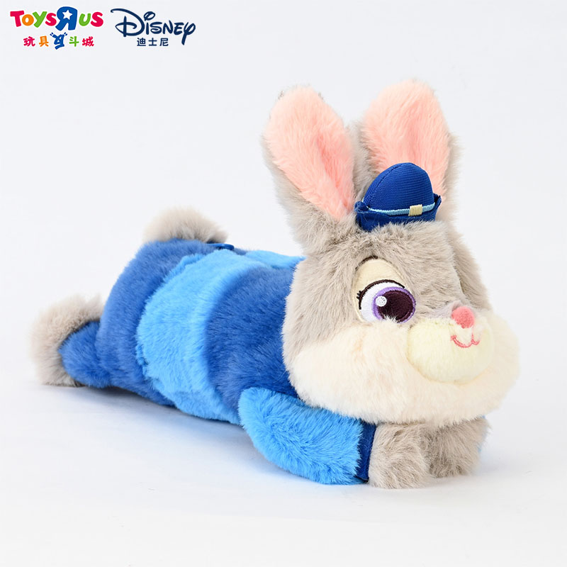 迪士尼疯狂动物城朱迪收纳袋抱枕趴肩包斜挎包送女生儿童礼物玩具