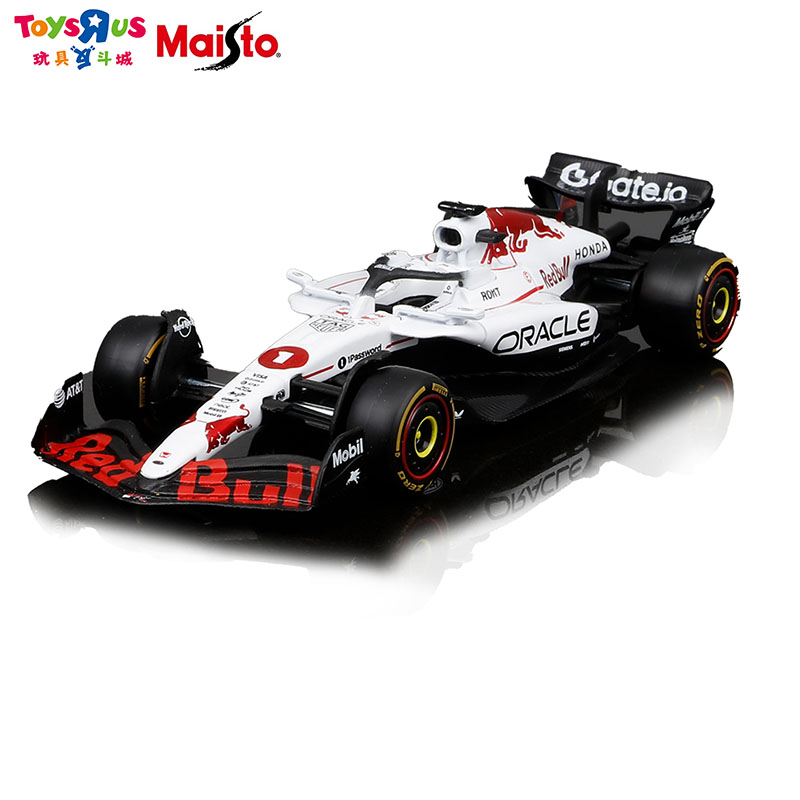 美驰图1:43 F1系列-红牛RB21 2025-22号和1号赛车模型摆件玩具