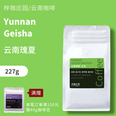 梓咖庄园新鲜烘焙新产季 云南瑰夏水洗豆日晒处理咖啡豆227g