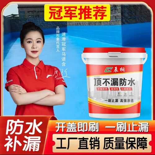 辰桐防水材料屋顶防水补漏材料裂缝漏水防水胶外墙屋面堵漏防漏胶