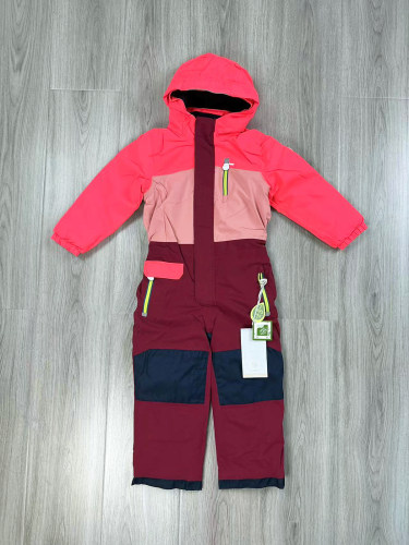 killtec儿童连体滑雪服外套德国原单 夹棉加绒防水防风户外保暖