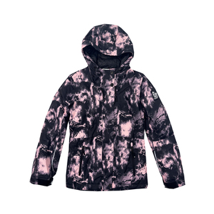 夹棉防风防水户外登山保暖 滑雪服上衣冬季 north ville中大童女款