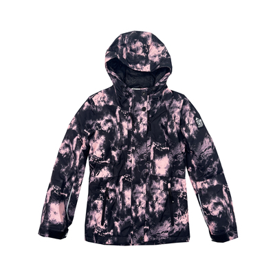 north ville中大童女款滑雪服上衣冬季夹棉防风防水户外登山保暖