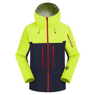 大茑硬壳冲锋衣登山春秋无logo防风防水Alpha Sv龙年男女外套夹克