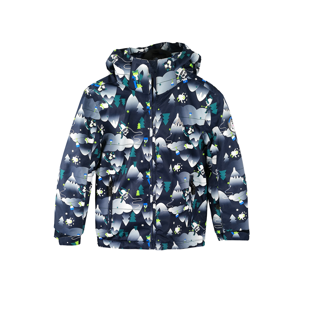 mckinley滑雪服儿童上衣冬季夹棉