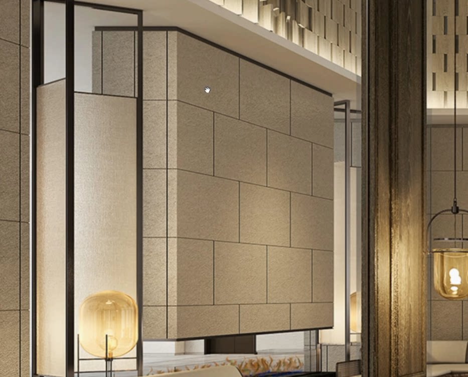 大理石壁炉背景墙cad节点图 深化设计 施工图