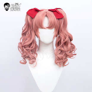 秀琴家 白井黑子cos假发某科学的电磁炮魔法禁书目录双马尾 茶色