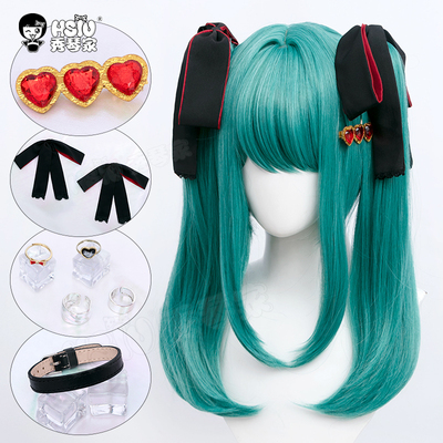 初音未来吸血鬼cos假毛服装全套