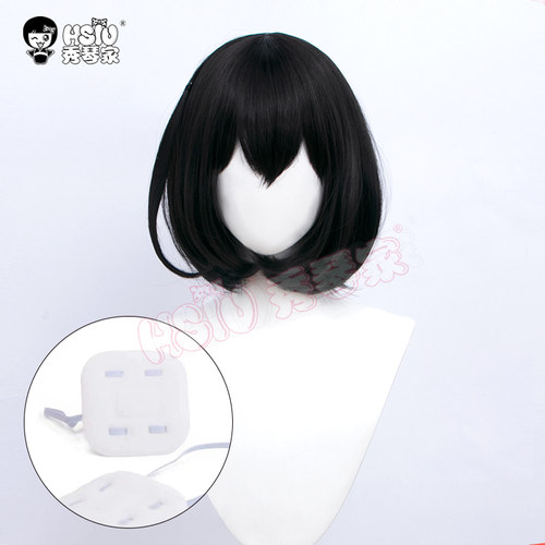 见崎鸣假发黑色短发秀琴家