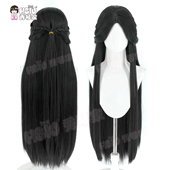 秀琴家 混蓬古风造型假毛 中分头皮 燕云十六声 三更天cos假发