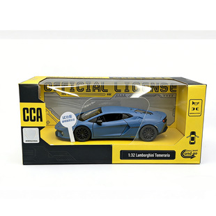 彩珀成真CCA兰博基尼小牛仿真汽车模型合金玩具男孩跑车收藏摆件