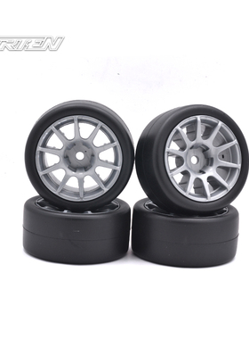 CARTEN M210 1/10 Mini M车十爪轮芯-灰色 ET+4MM #NBA269-1