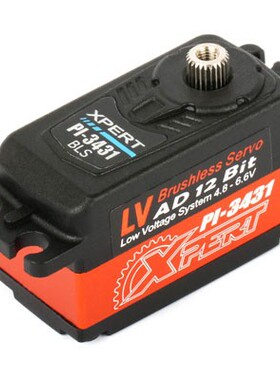 新匠XPERT舵机PI-3431短身无刷伺服机2WD电动越野车1/10用10.2KG