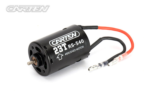 CARTEN1/10模型车 通用 23T有刷马达 黑皮猪马达 黑色 NBA355