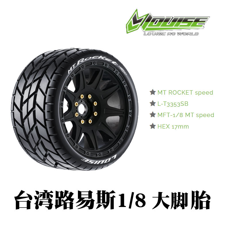 17合器可拆轮胎轮毂LOUISE