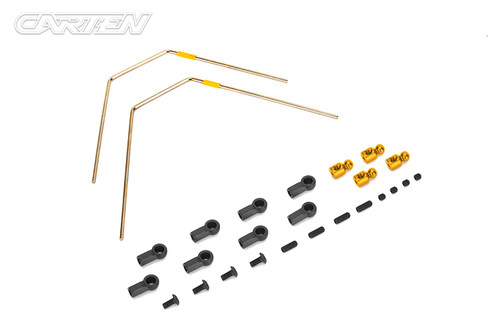 CARTEN  1/10电房 T410系列 防傾杆黃藍色 1.4-1.6 NHA434 NHA435