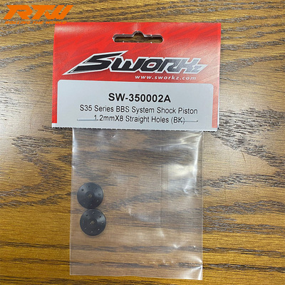 SWORKZ   S35 BBS大避震器活塞1.2mmX8 直孔 (黑) SW-350002A