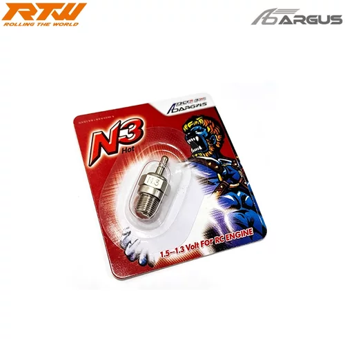 Argus 铂金热火头N3 Hot 热型油动模型甲醇发动机电热塞01-010102