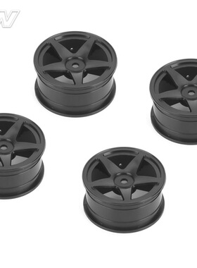 CARTEN  1/10电房拉力轮毂 黑色五爪轮框26mm ET-0度  NHA479