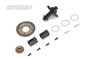 吃直轴套件 42T 17T CARTEN Solid 金属 实心轴 Axle NBA323