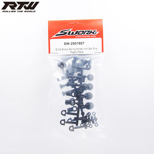 SWORKz  S104系列避震彈簧固定座及塑膠配件組 SW-2501807