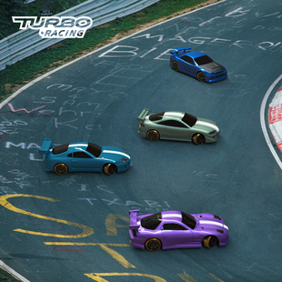 TURBO RACING 升级竞赛漂移车后驱1/76迷你遥控车C61 C62 C63 C64