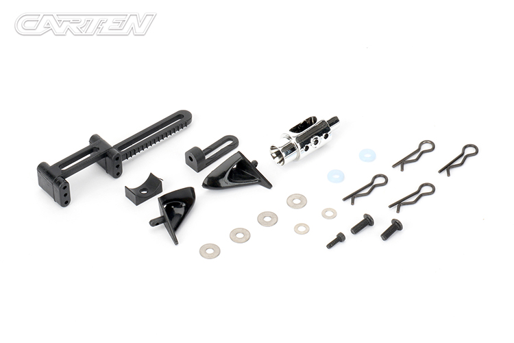 CARTEN  1/10电房 T410系列 1/10车排气管后视镜 NHA439