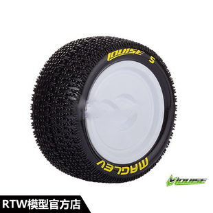 LOUISE E-MAGLEV 1/10 电动越野车 小丁泥地轮胎 含电越轮毂胎皮