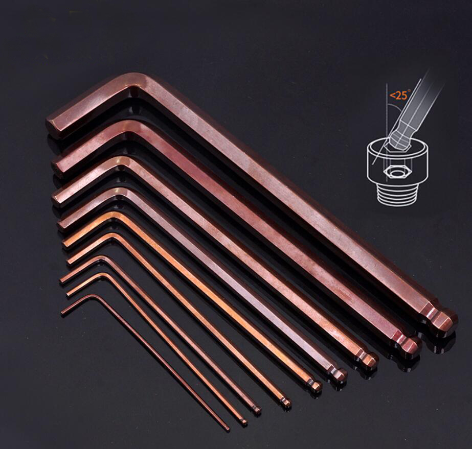 加长球头内六角L型扳手