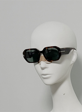 TF1011 意产进口定制板材太阳镜 超大框修脸方圆款墨镜 25年新款