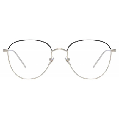 LFL819 IP真金电镀钛金属眼镜架 经典复古圆框修脸光学镜 INS热款