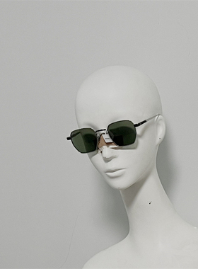 MAIRET 英伦皇家御用 IP电镀钛金属墨镜 太阳镜 文艺小方框 孤品